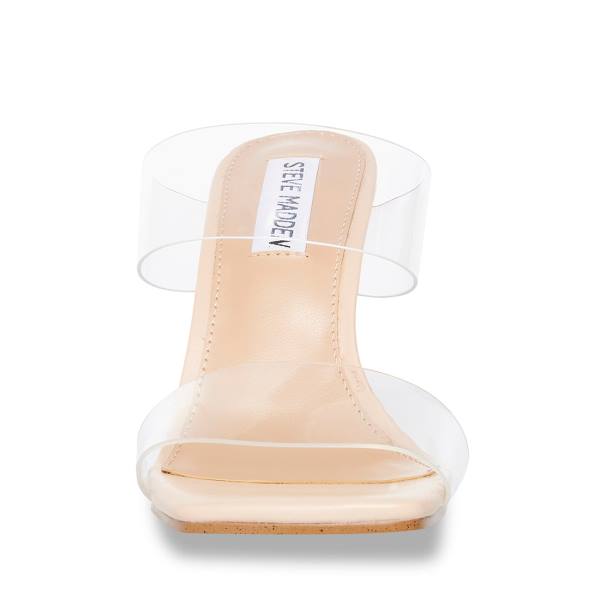 Steve Madden Isa Heel Høye Hæler Dame Clear | SM-402GT