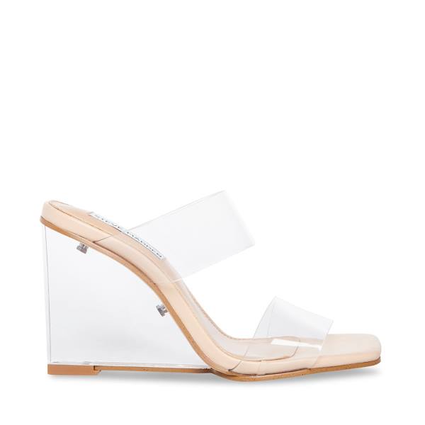 Steve Madden Isa Heel Høye Hæler Dame Clear | SM-402GT