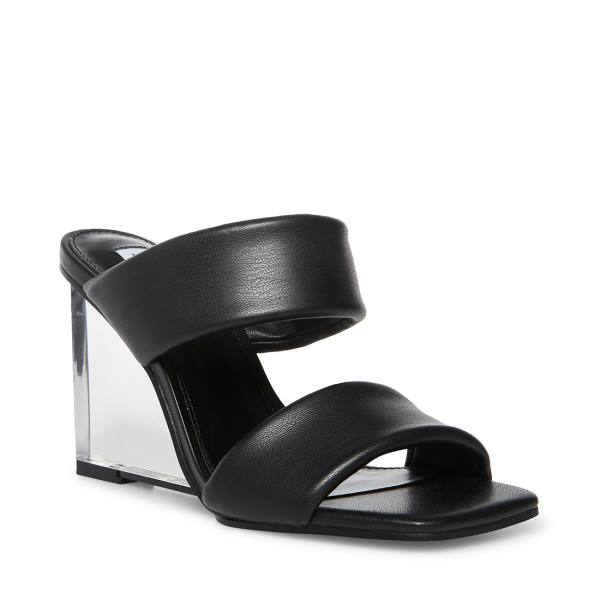 Steve Madden Isa Heel Høye Hæler Dame Svarte | SM-419IY