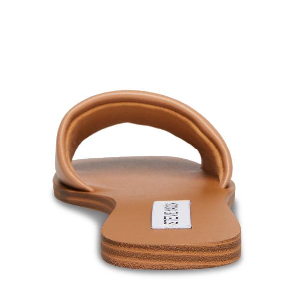 Steve Madden Isabel Tan Sandaler Dame Brune | SM-839VR