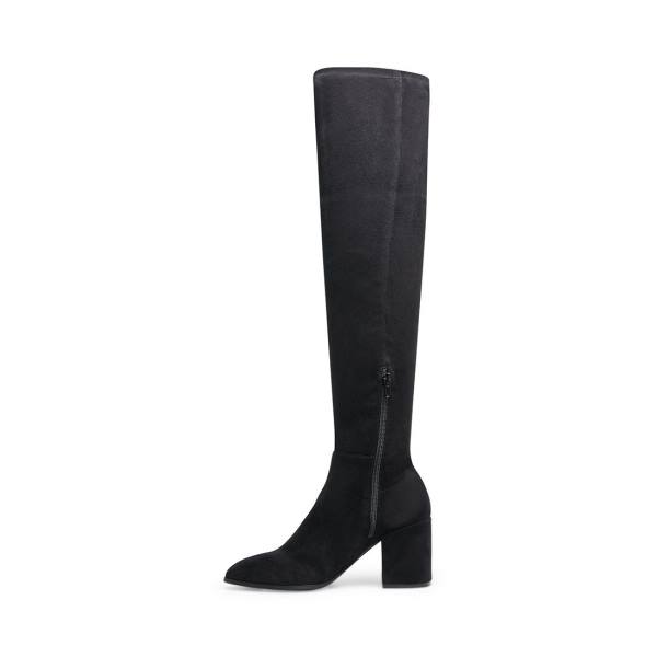 Steve Madden Jacey Støvler Dame Svarte | SM-190UR