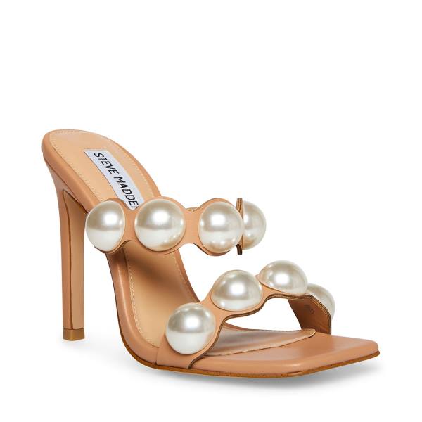 Steve Madden Jovanni Tan Heel Høye Hæler Dame Brune | SM-012XL