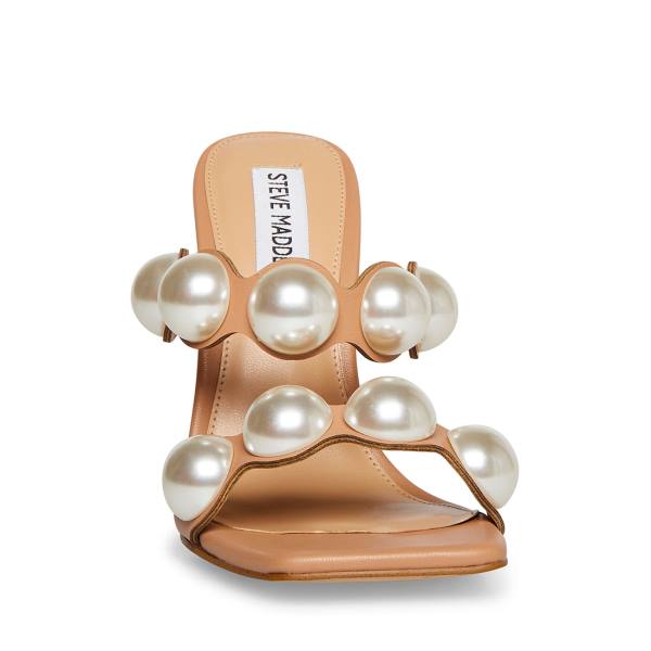 Steve Madden Jovanni Tan Heel Høye Hæler Dame Brune | SM-012XL