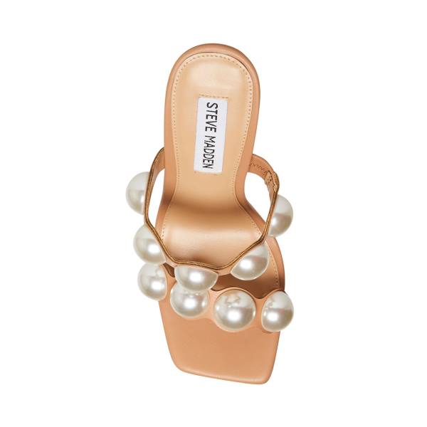 Steve Madden Jovanni Tan Heel Høye Hæler Dame Brune | SM-012XL