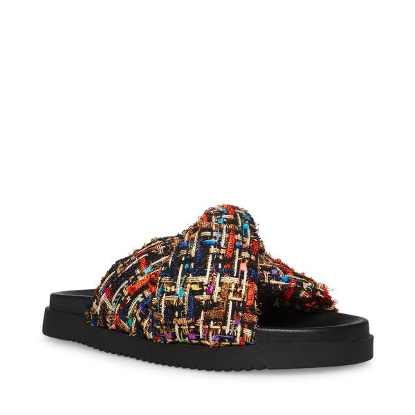Steve Madden Joyce Sandaler Dame Multicolor | SM-049ZJ