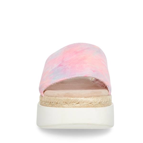 Steve Madden Juniper Sandaler Dame Rosa Multicolor | SM-781ZR