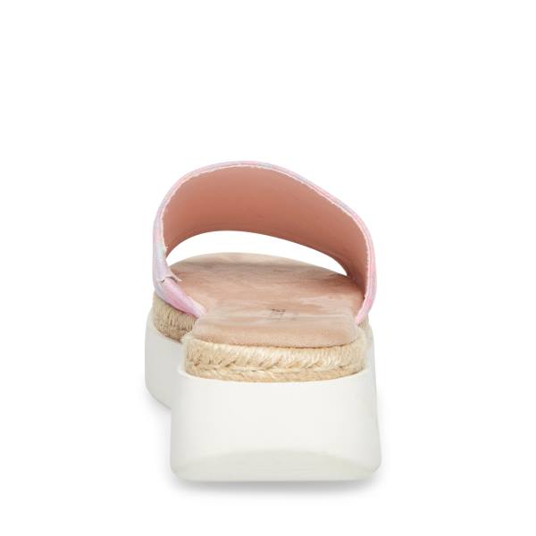 Steve Madden Juniper Sandaler Dame Rosa Multicolor | SM-781ZR