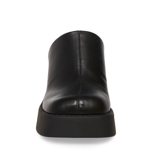 Steve Madden Kam Lær Heel Høye Hæler Dame Svarte | SM-173GH