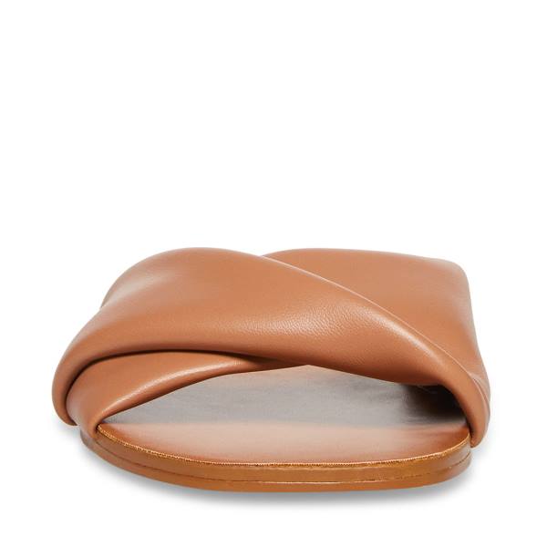 Steve Madden Kendria Tan Sandaler Dame Brune | SM-420HU