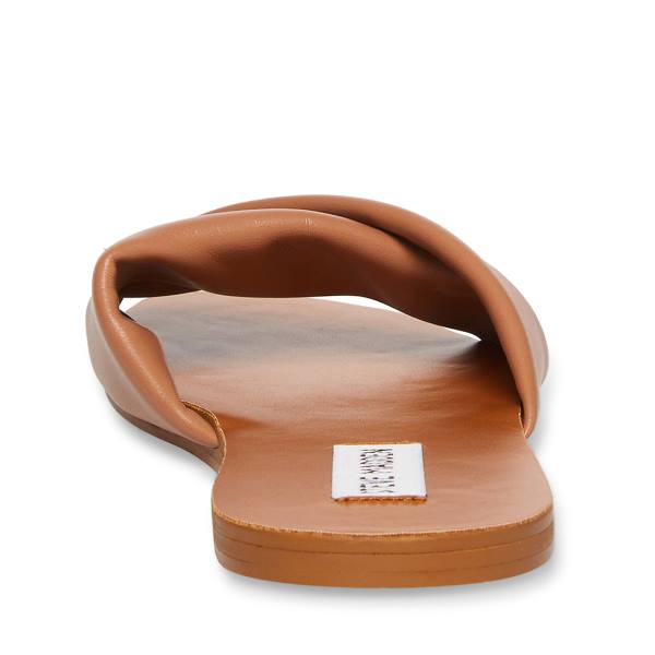 Steve Madden Kendria Tan Sandaler Dame Brune | SM-420HU