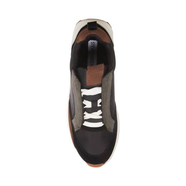 Steve Madden Keyan Joggesko Dame Svarte Multicolor | SM-325KU