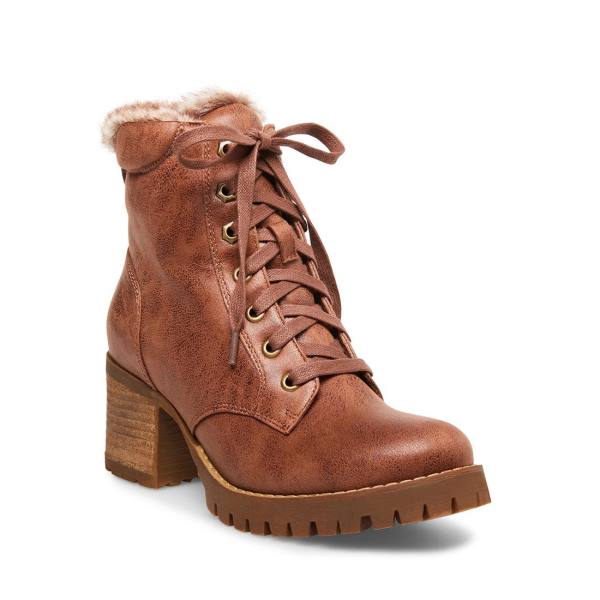 Steve Madden Komfort Tan Ankelstøvletter Dame Brune | SM-247WM