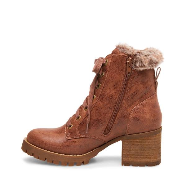 Steve Madden Komfort Tan Ankelstøvletter Dame Brune | SM-247WM