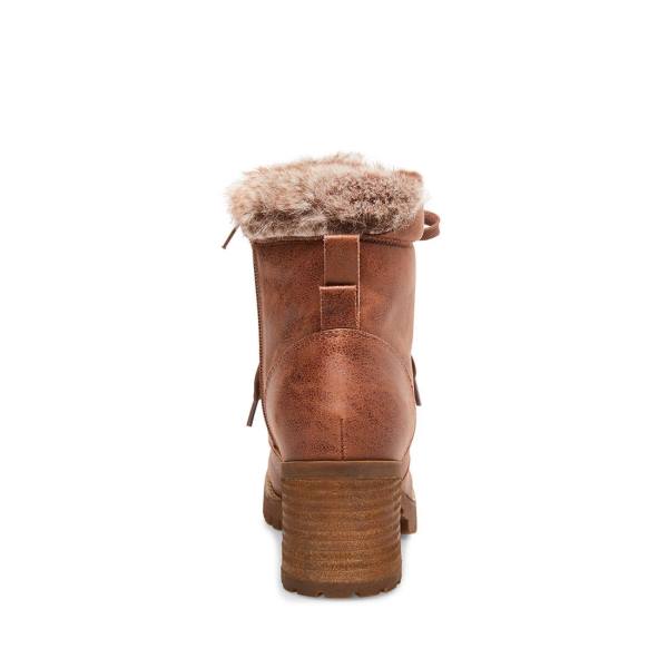 Steve Madden Komfort Tan Ankelstøvletter Dame Brune | SM-247WM