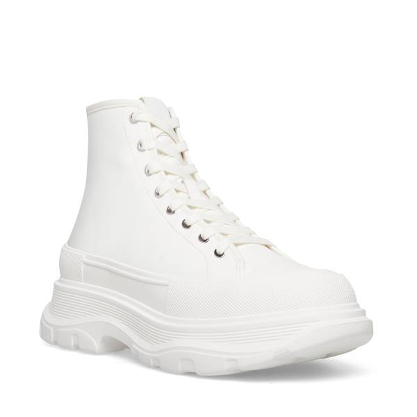 Steve Madden Kyler-m Joggesko Herre Hvite | SM-450DR