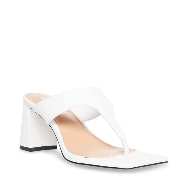 Steve Madden Lamorna Heel Høye Hæler Dame Hvite | SM-514FL