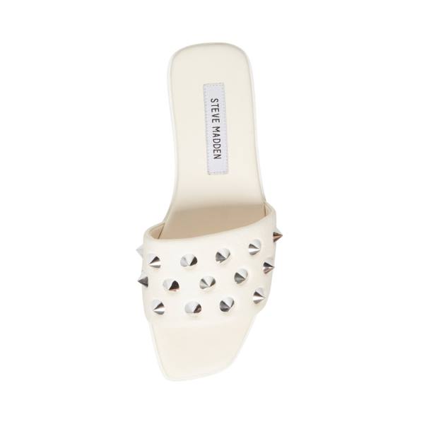 Steve Madden Laverne Bone Sandaler Dame Beige | SM-874GX