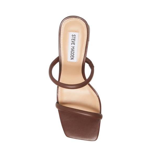 Steve Madden Lilah Heel Høye Hæler Dame Brune | SM-532NL
