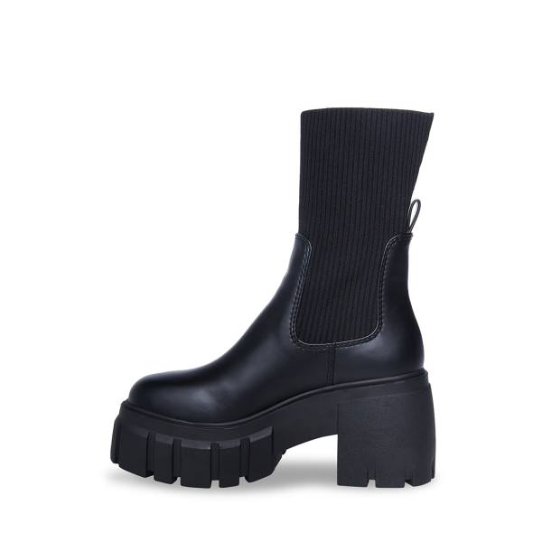 Steve Madden Limit Ankelstøvletter Dame Svarte | SM-197XL