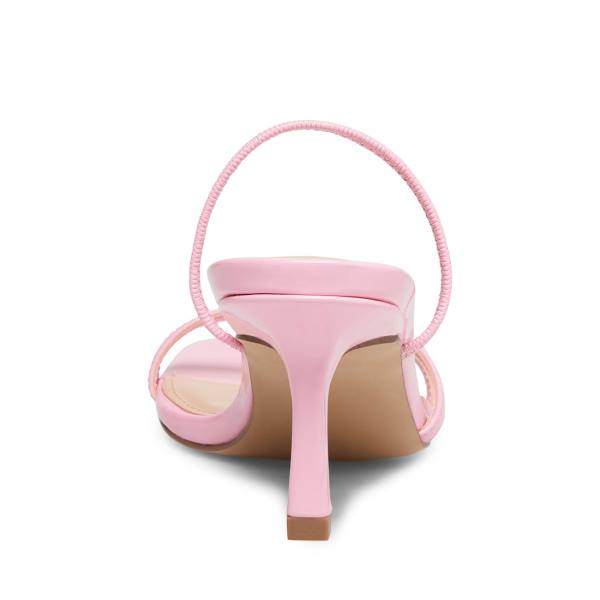 Steve Madden Loft Patent Heel Høye Hæler Dame Rosa | SM-295MP