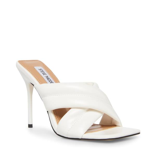 Steve Madden Lyric Heel Høye Hæler Dame Hvite | SM-791LR