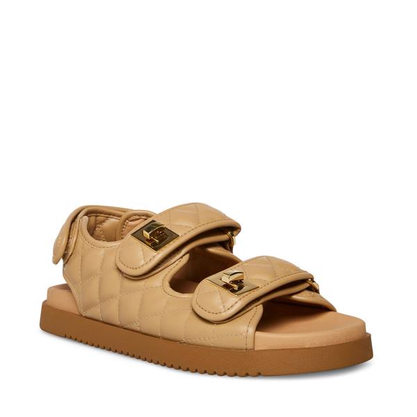Steve Madden Margie Tan Sandaler Dame Brune | SM-138OD