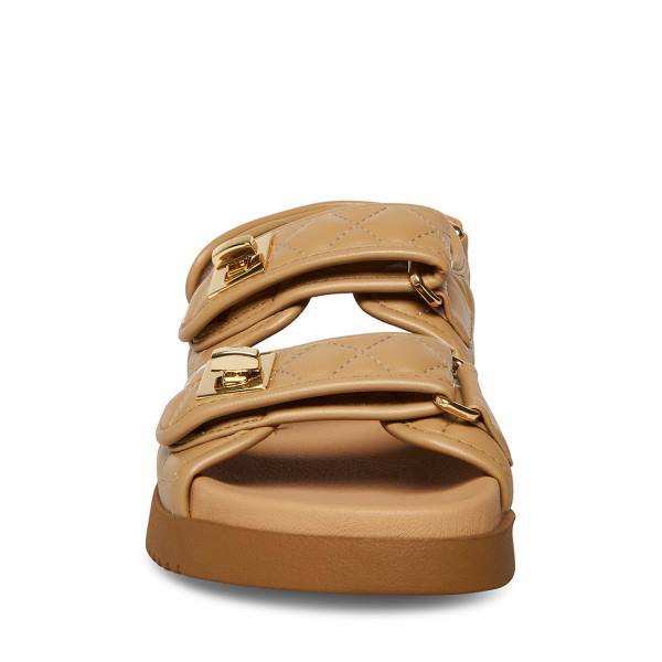 Steve Madden Margie Tan Sandaler Dame Brune | SM-138OD
