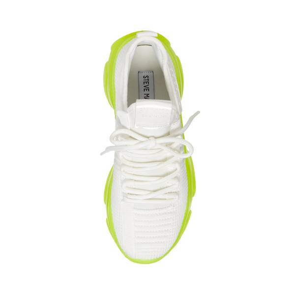 Steve Madden Maxeen Joggesko Dame Hvite Multicolor | SM-247VL