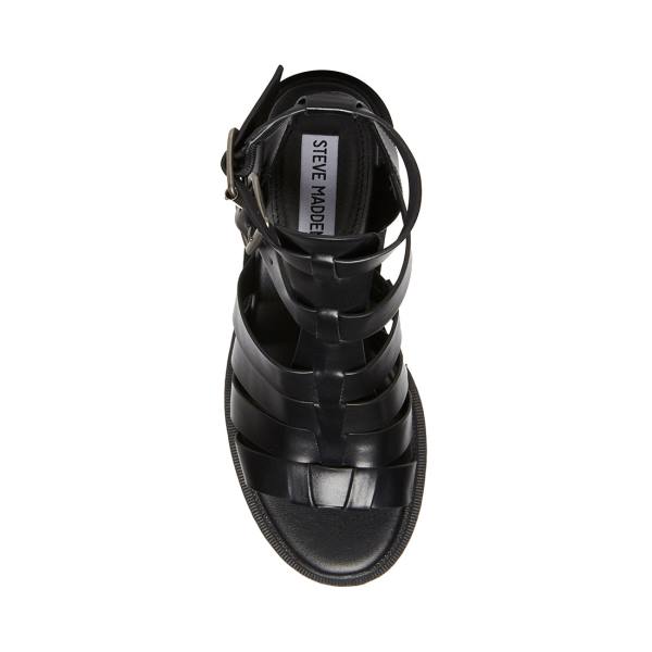 Steve Madden Maxen Sandaler Dame Svarte | SM-275XI