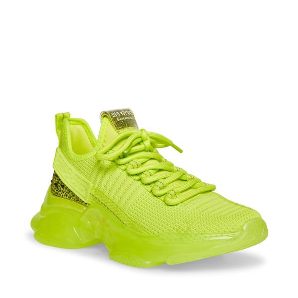 Steve Madden Maxima Lime Joggesko Dame Lyse Grønn | SM-390MS