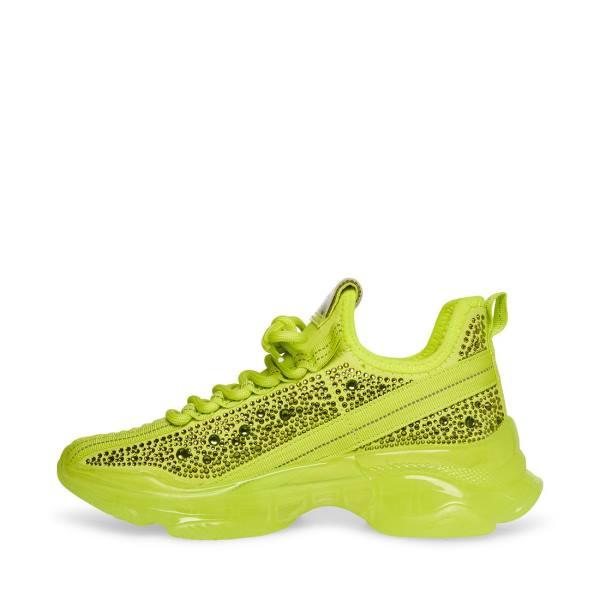 Steve Madden Maxima Lime Joggesko Dame Lyse Grønn | SM-390MS