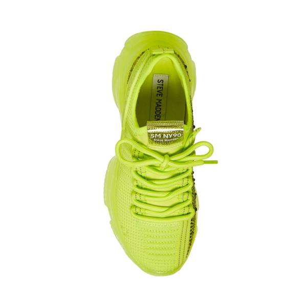 Steve Madden Maxima Lime Joggesko Dame Lyse Grønn | SM-390MS