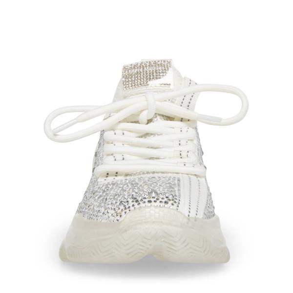 Steve Madden Maxima-r Joggesko Dame Hvite Multicolor | SM-041PB