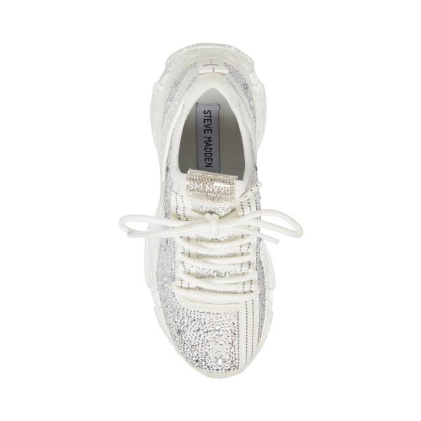 Steve Madden Maxima-r Joggesko Dame Hvite Multicolor | SM-041PB