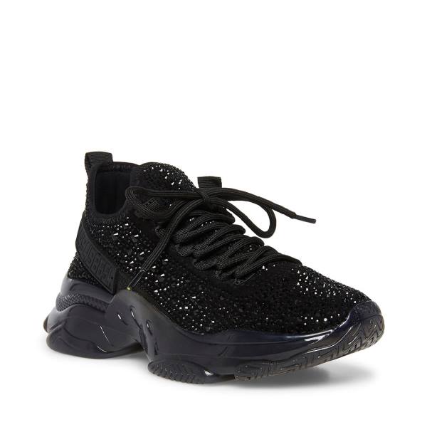 Steve Madden Maxima-r Joggesko Dame Svarte | SM-032OB