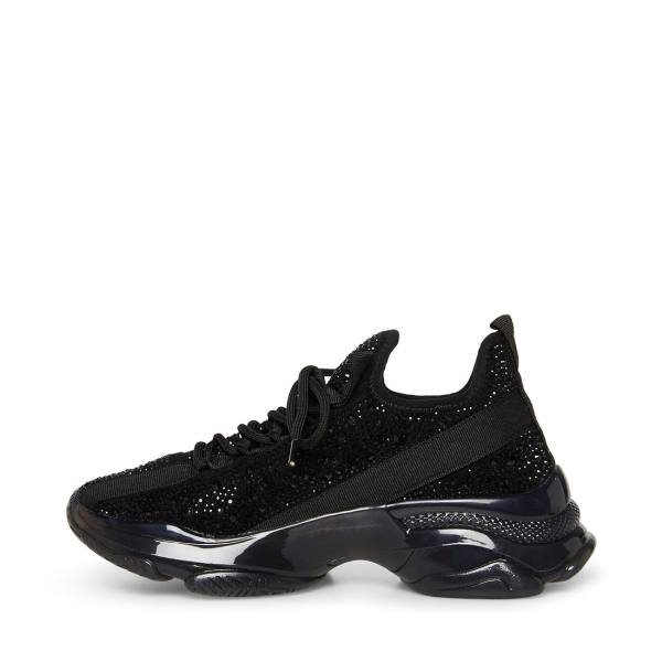 Steve Madden Maxima-r Joggesko Dame Svarte | SM-032OB