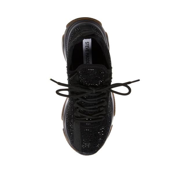 Steve Madden Maxima-r Joggesko Dame Svarte | SM-032OB