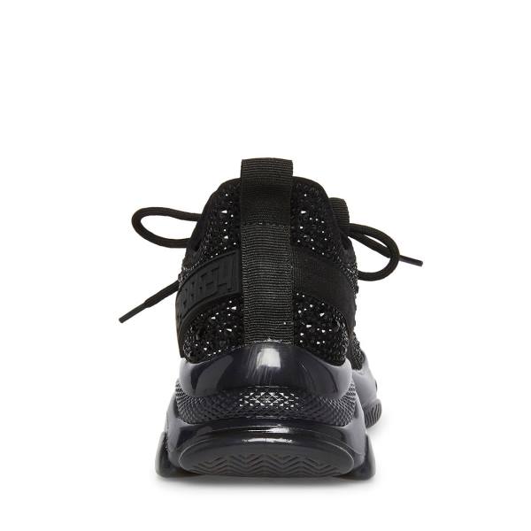 Steve Madden Maxima-r Joggesko Dame Svarte | SM-032OB