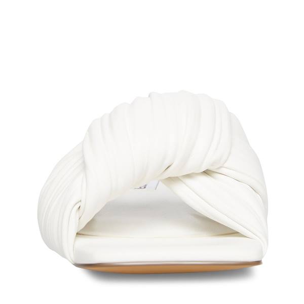 Steve Madden Mentor Sandaler Dame Hvite | SM-176VS