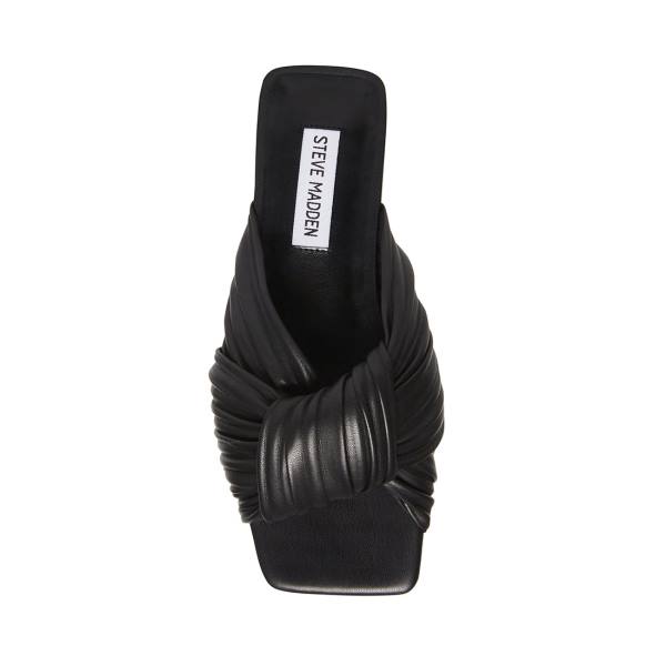 Steve Madden Mentor Sandaler Dame Svarte | SM-521FB