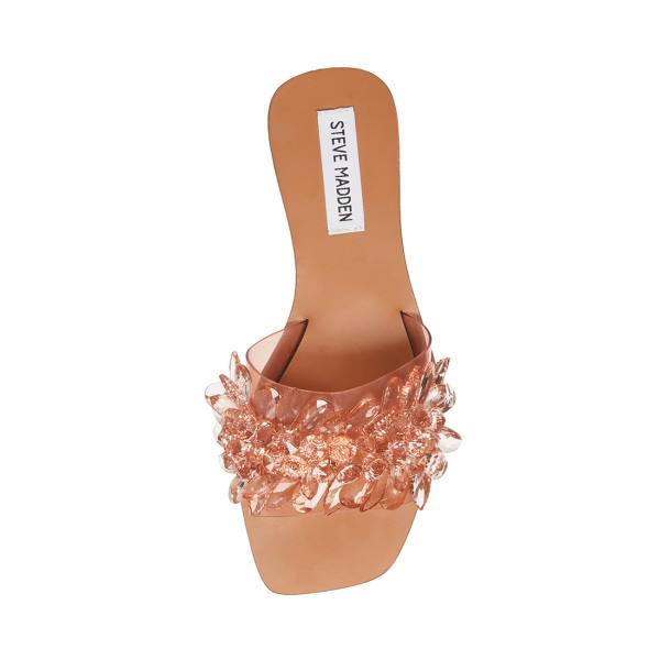 Steve Madden Miley Blush Sandaler Dame Rosa | SM-035JX