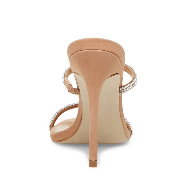 Steve Madden Mina-r Camel Heel Høye Hæler Dame Brune Multicolor | SM-869TX