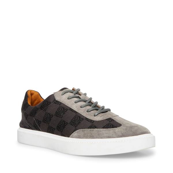 Steve Madden Monterey Joggesko Herre Grå | SM-687BC