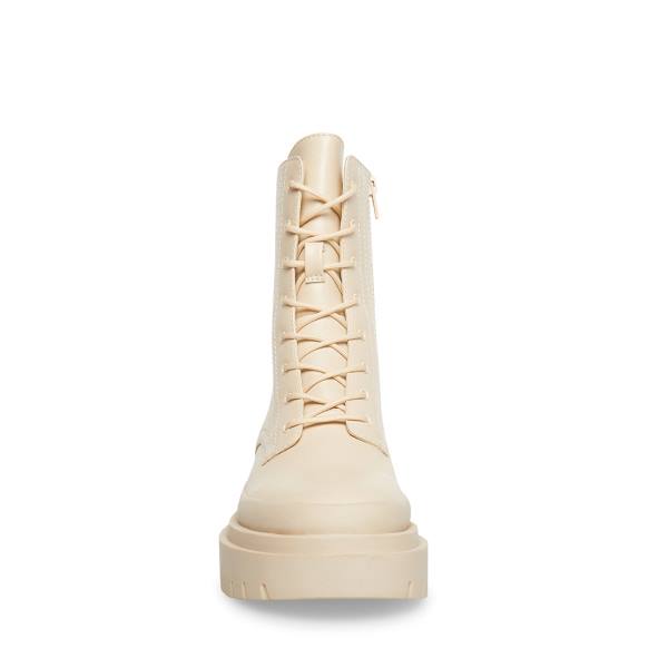 Steve Madden Mosss Bone Paris Ankelstøvletter Dame Beige | SM-837WE