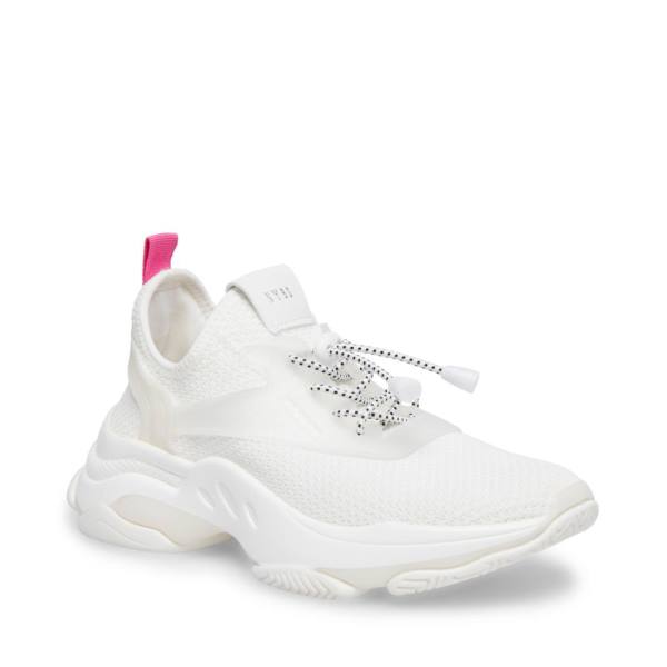 Steve Madden Myles Joggesko Dame Hvite | SM-157CR