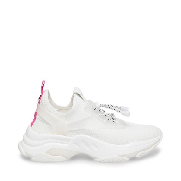 Steve Madden Myles Joggesko Dame Hvite | SM-157CR