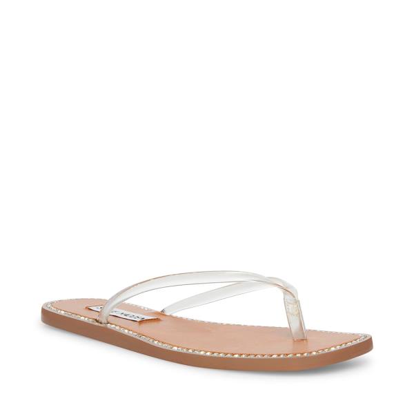 Steve Madden Nadira Sandaler Dame Clear | SM-708RD