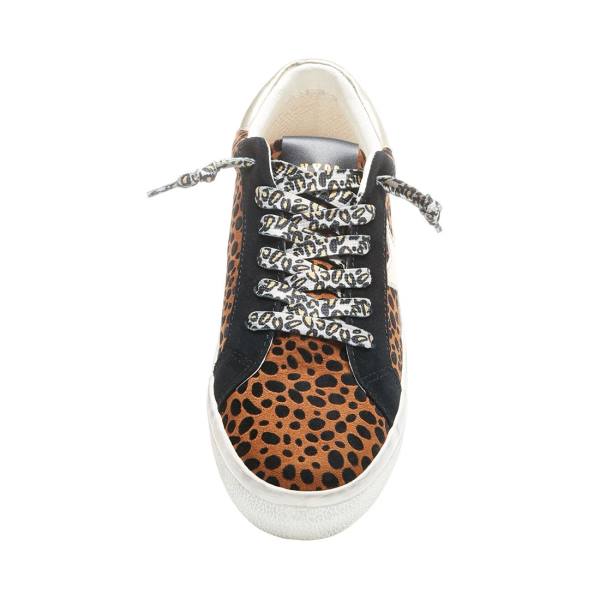 Steve Madden Philosophy Leopard Joggesko Dame Leopard Multicolor | SM-576YS