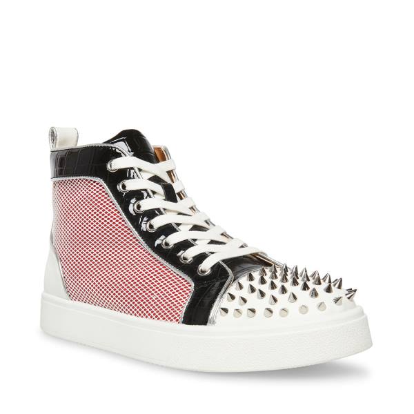 Steve Madden Promoter-s Joggesko Herre Rød Multicolor | SM-890GC