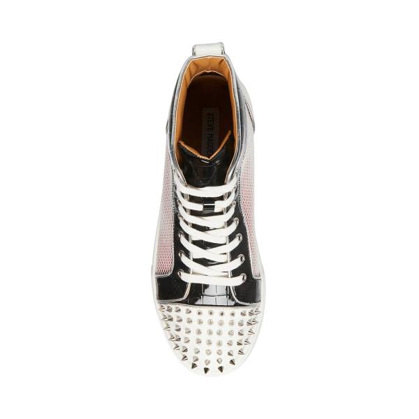 Steve Madden Promoter-s Joggesko Herre Rød Multicolor | SM-890GC